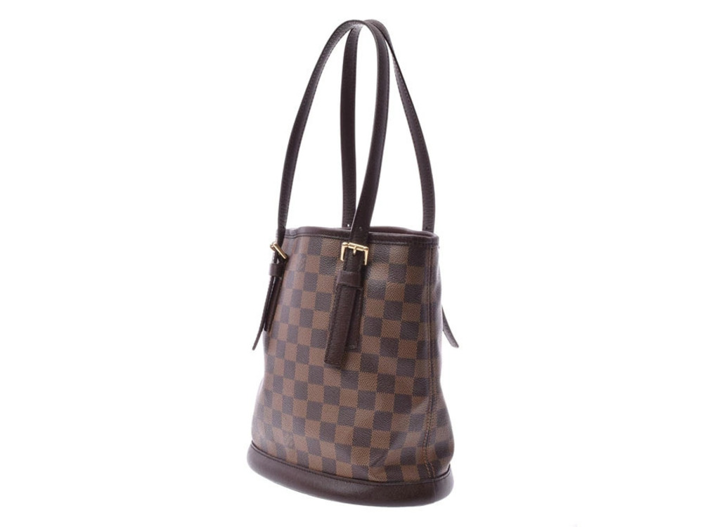 Louis Vuitton pouch Damier handbag Mare Brown